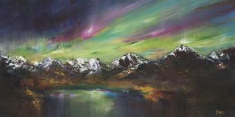 Northern Lights come to Rannoch by Grace Cameron