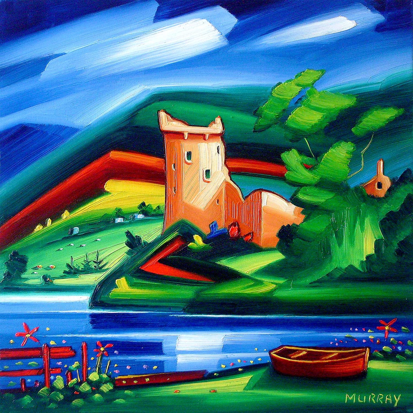 Urquhart Castle by Raymond Murray