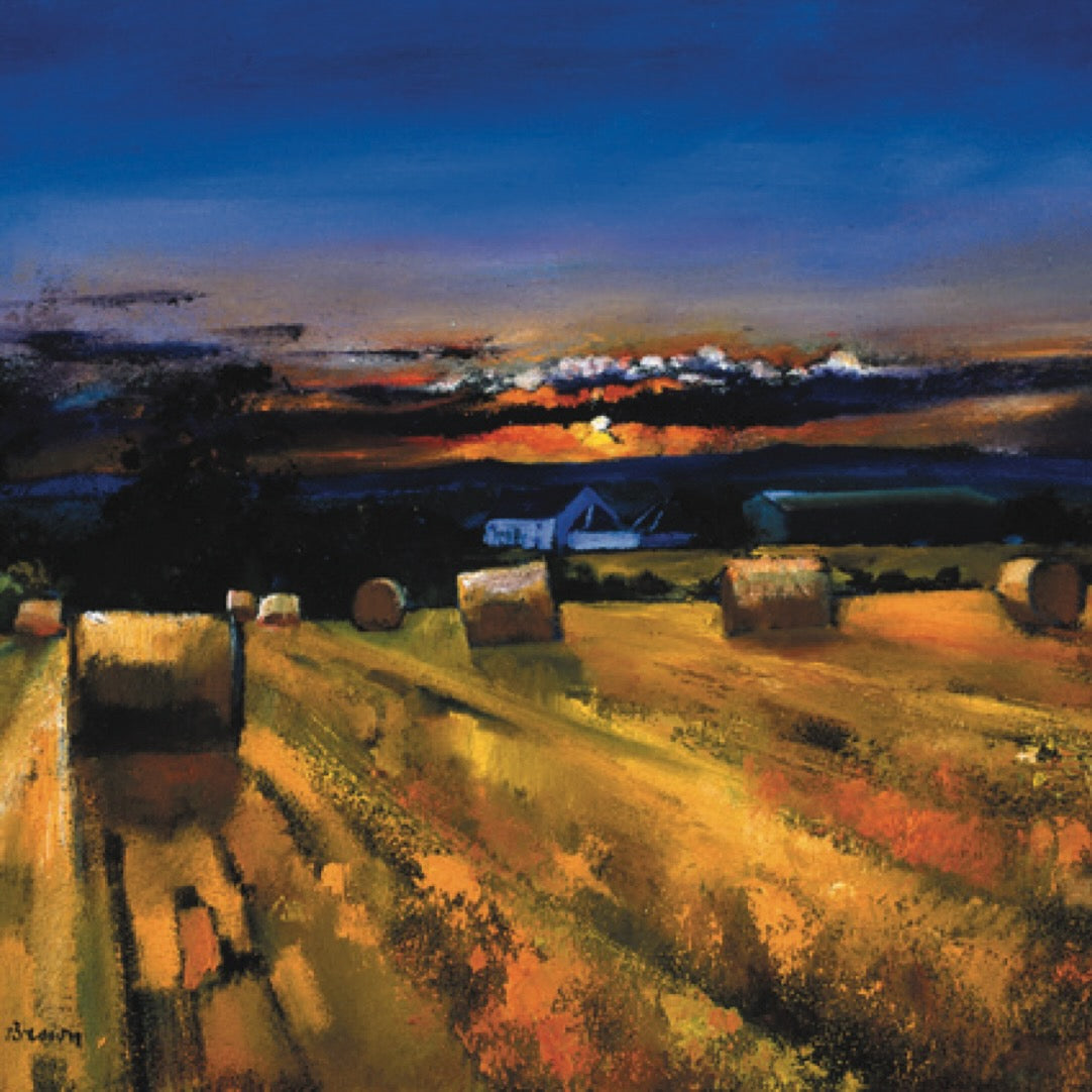 Harvest Sunset (Signed Limited Edition) by Davy Brown