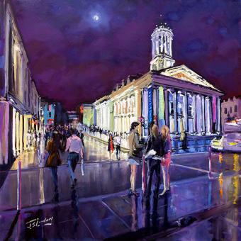 Glasgow Night Out by James Somerville Lindsay