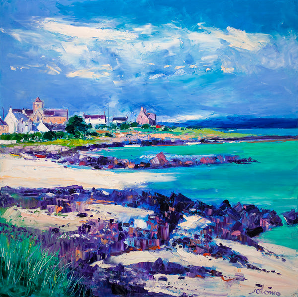 Summer Light at St Ronan's Bay, Iona by John Lowrie Morrison (JOLOMO)