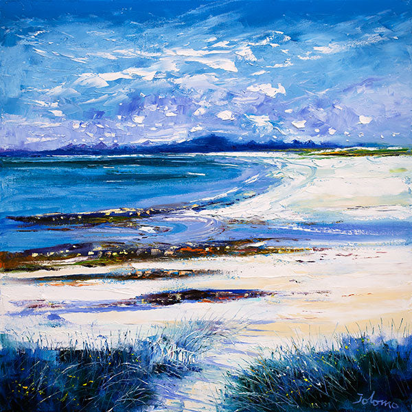 High Summer on Isle of Berneray by John Lowrie Morrison (JOLOMO)