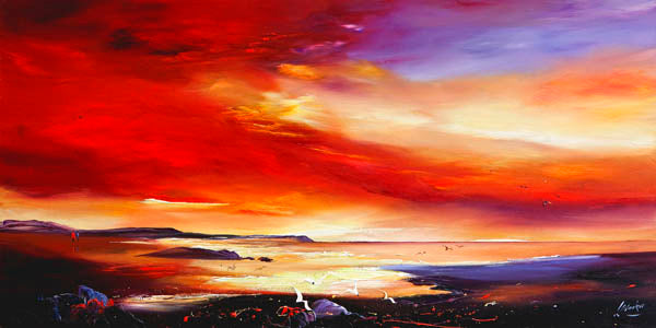 Fire in the Sky I (Limited Edition) by Lillias Blackie