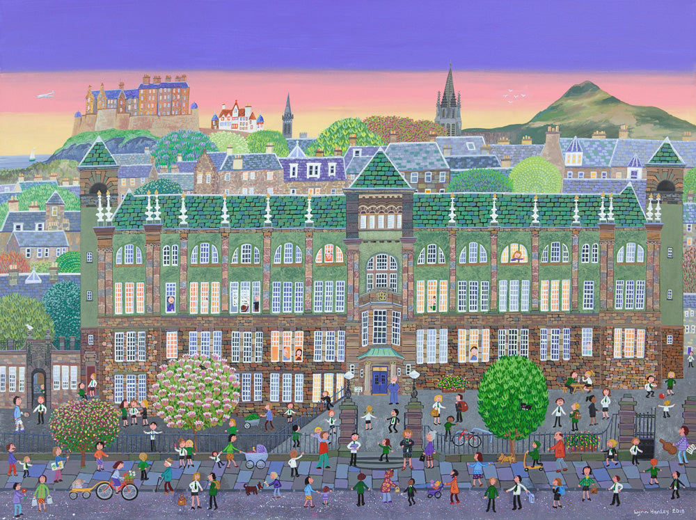 Boroughmuir School, Edinburgh by Lynn Hanley