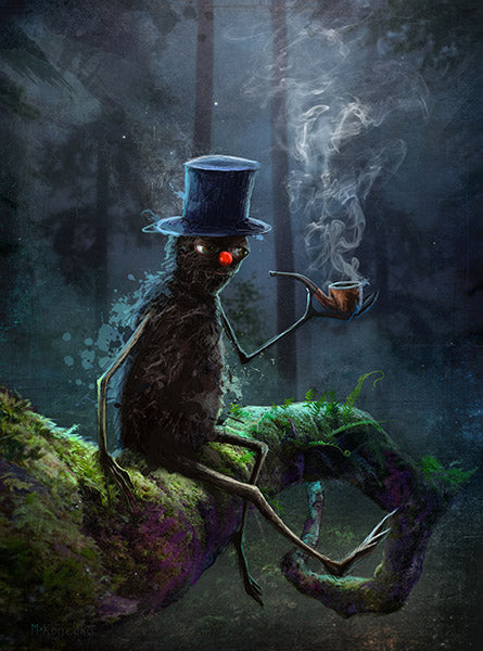 The Pipe Smoker's Tree by Matylda Konecka