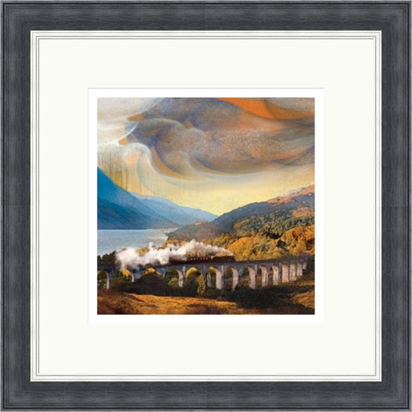 Steemin’ Up the Glenfinnan Viaduct by Esther Cohen