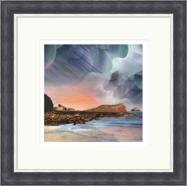 Summer Sunset Seacliff Beach by Esther Cohen