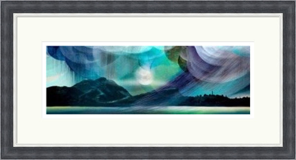 Midnight Storm over Edinburgh by Esther Cohen