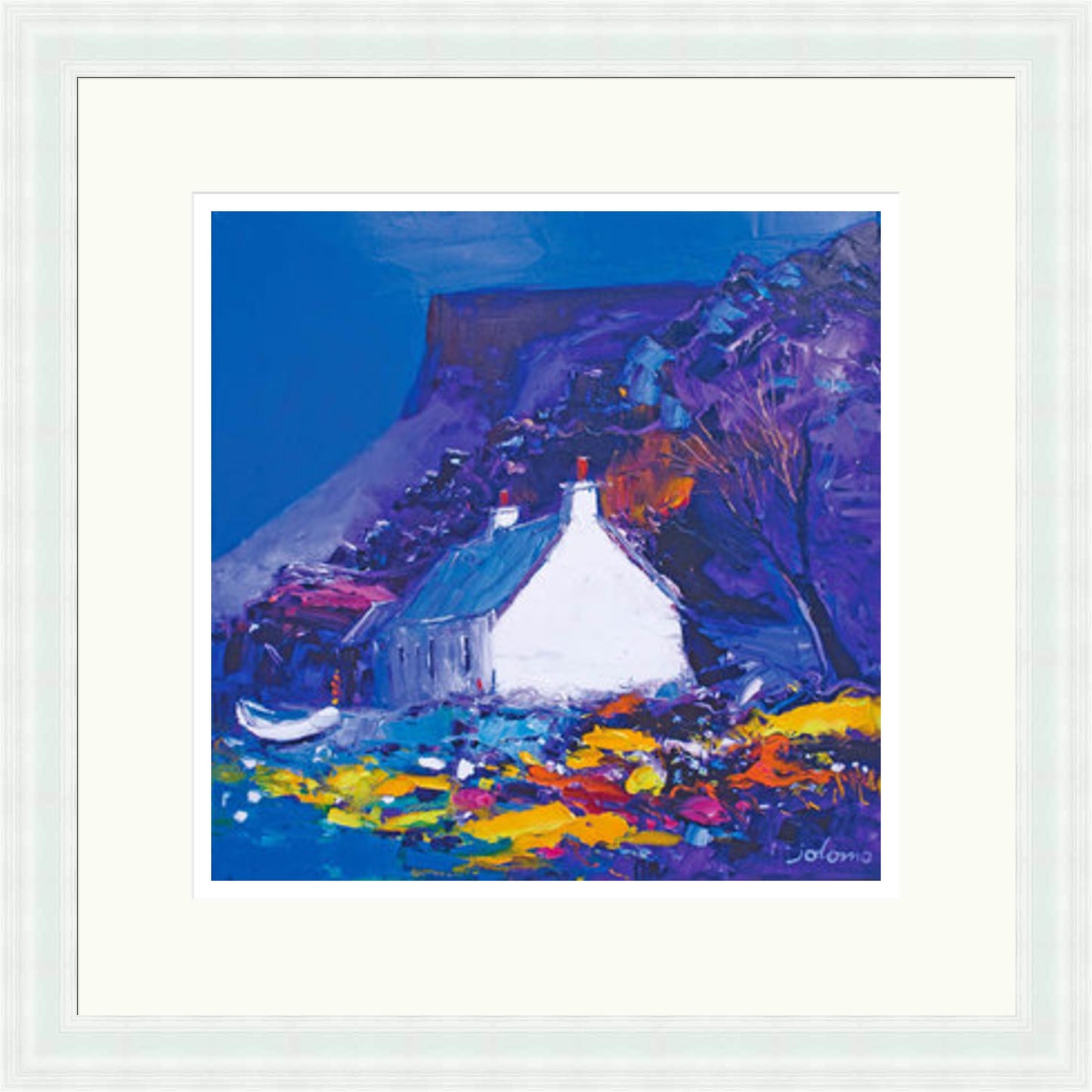 Night falls on the Gribun Rock, Mull by John Lowrie Morrison (JOLOMO)