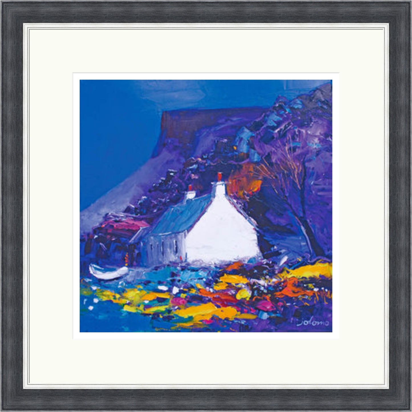 Night falls on the Gribun Rock, Mull by John Lowrie Morrison (JOLOMO)