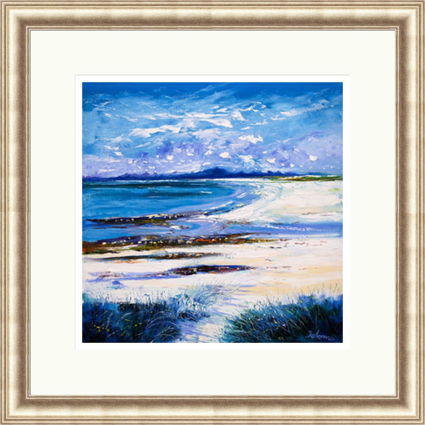 High Summer on Isle of Berneray by John Lowrie Morrison (JOLOMO)