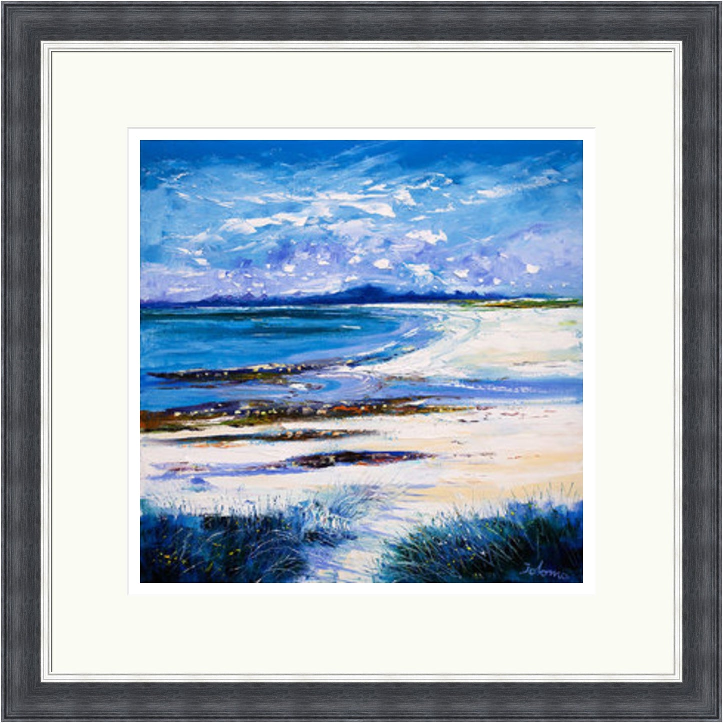 High Summer on Isle of Berneray by John Lowrie Morrison (JOLOMO)