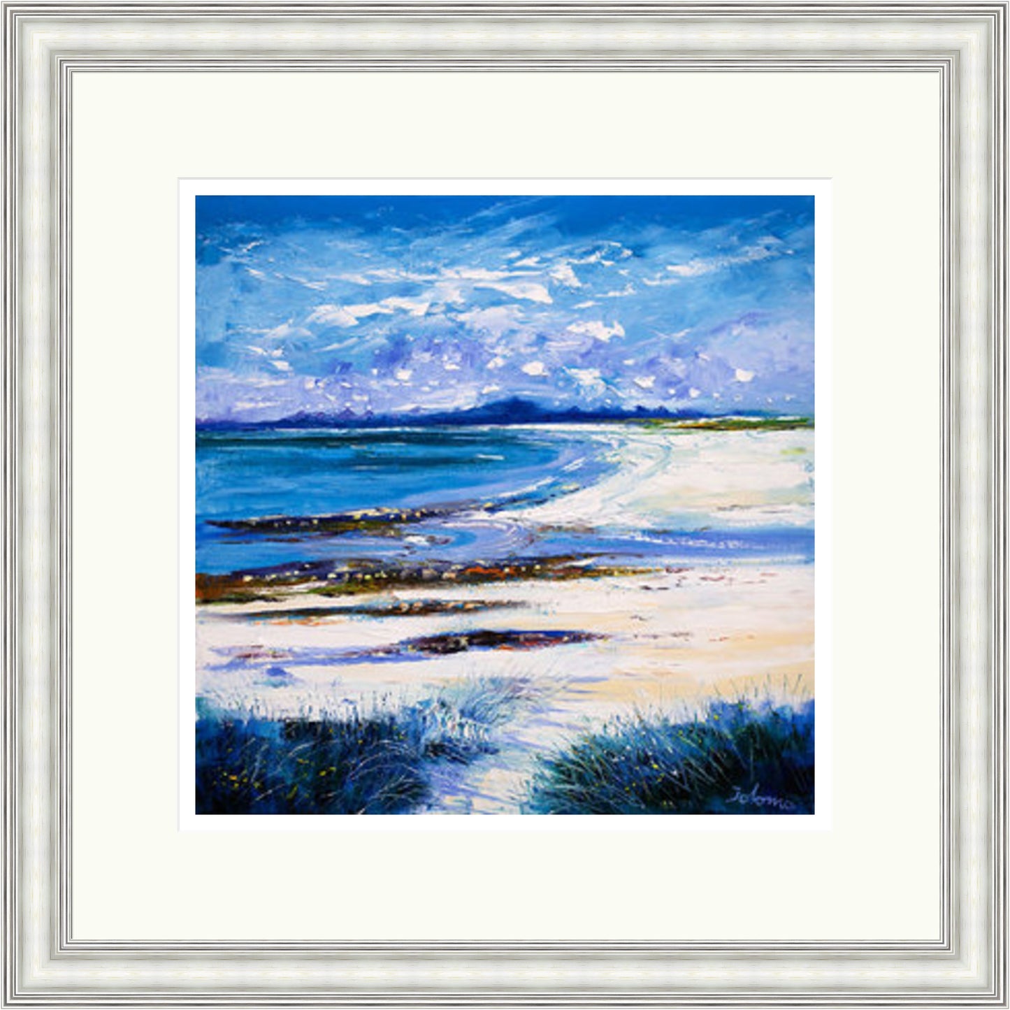 High Summer on Isle of Berneray by John Lowrie Morrison (JOLOMO)