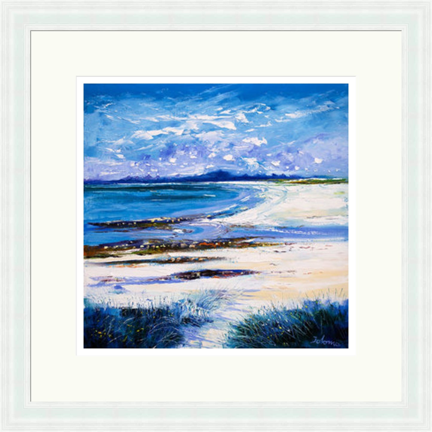 High Summer on Isle of Berneray by John Lowrie Morrison (JOLOMO)