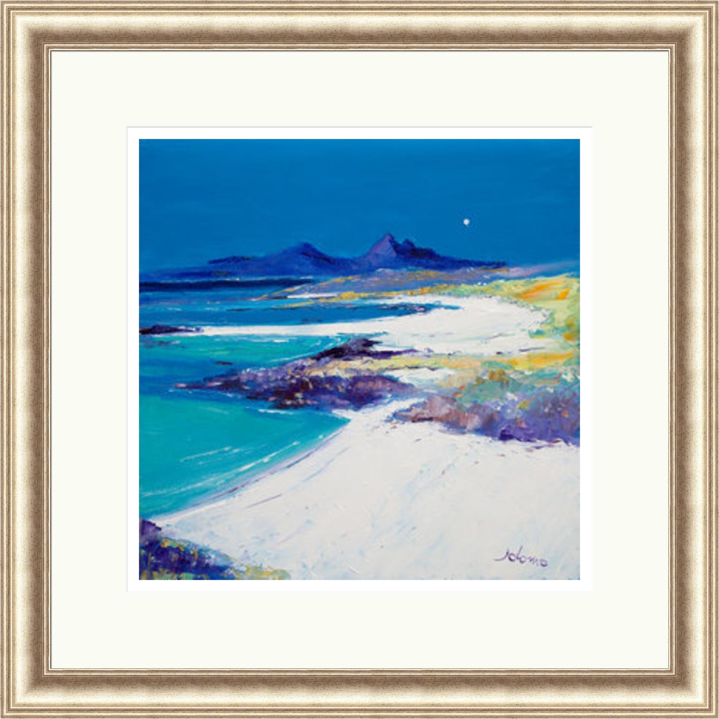 A Summer Moon Sanna Bay by John Lowrie Morrison (JOLOMO)