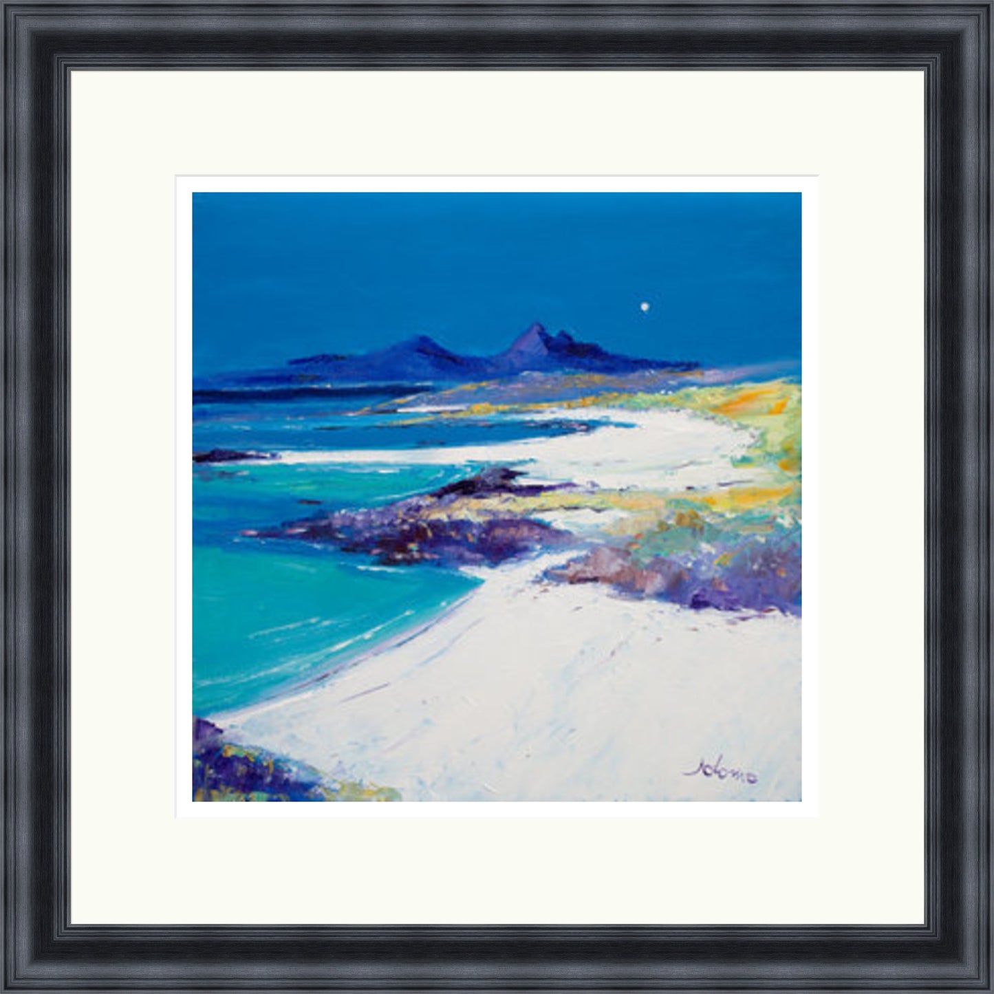 A Summer Moon Sanna Bay by John Lowrie Morrison (JOLOMO)