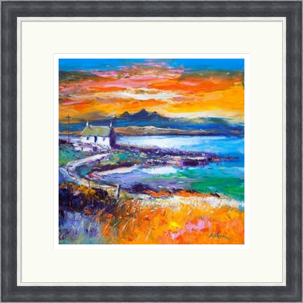A Jura Sunset, Port Nan Gallan by John Lowrie Morrison (Jolomo)