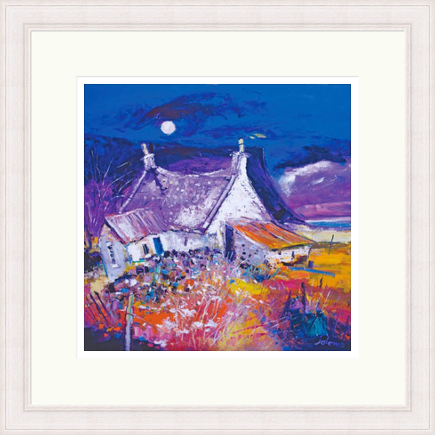 Evening Falls on Archie Baldie's, Gribun by John Lowrie Morrison (JOLOMO)