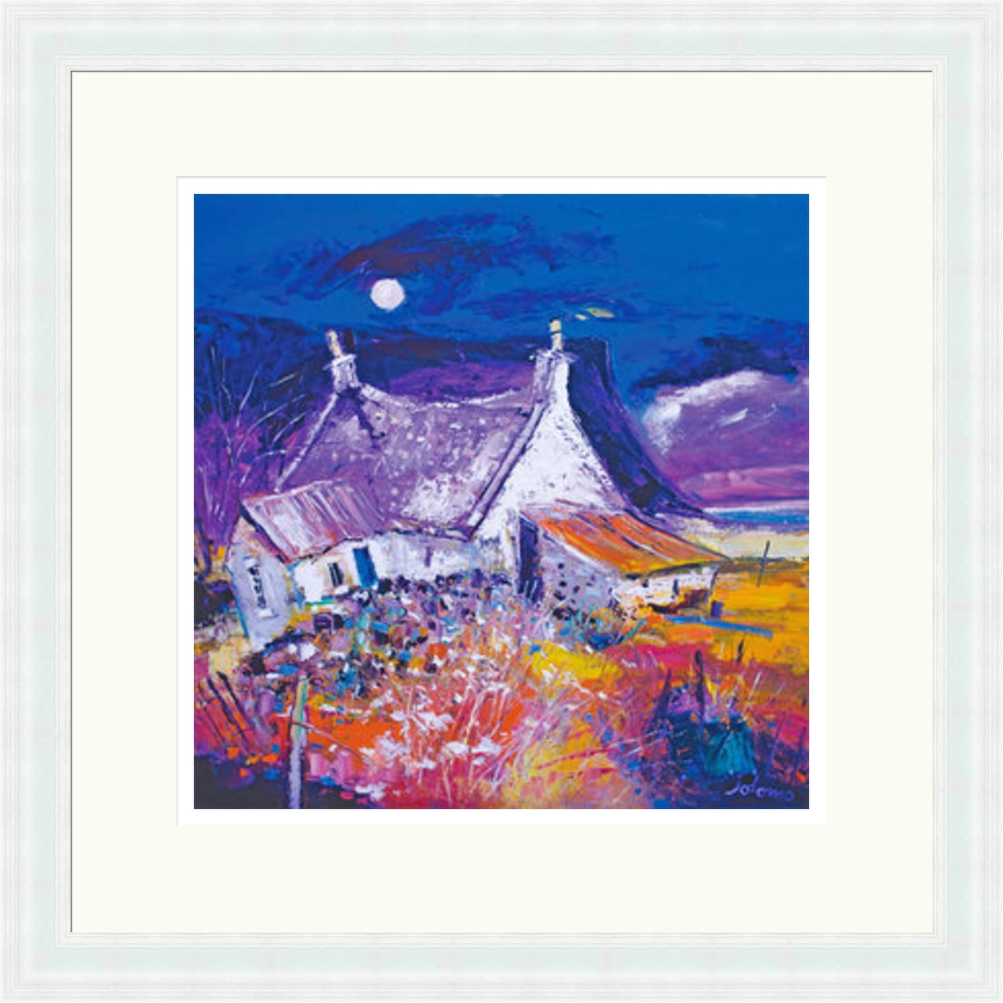 Evening Falls on Archie Baldie's, Gribun by John Lowrie Morrison (JOLOMO)