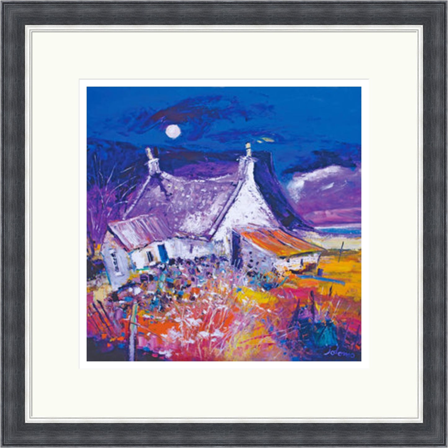 Evening Falls on Archie Baldie's, Gribun by John Lowrie Morrison (JOLOMO)