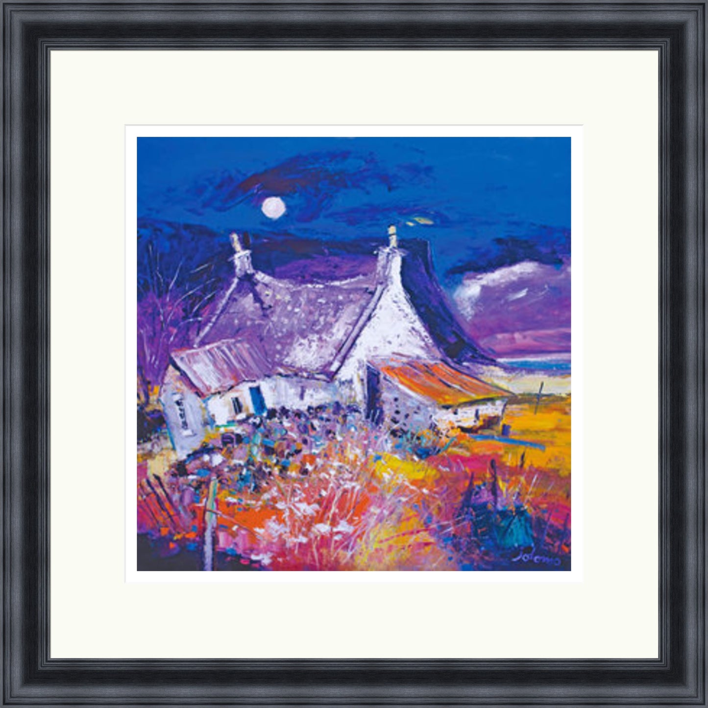 Evening Falls on Archie Baldie's, Gribun by John Lowrie Morrison (JOLOMO)