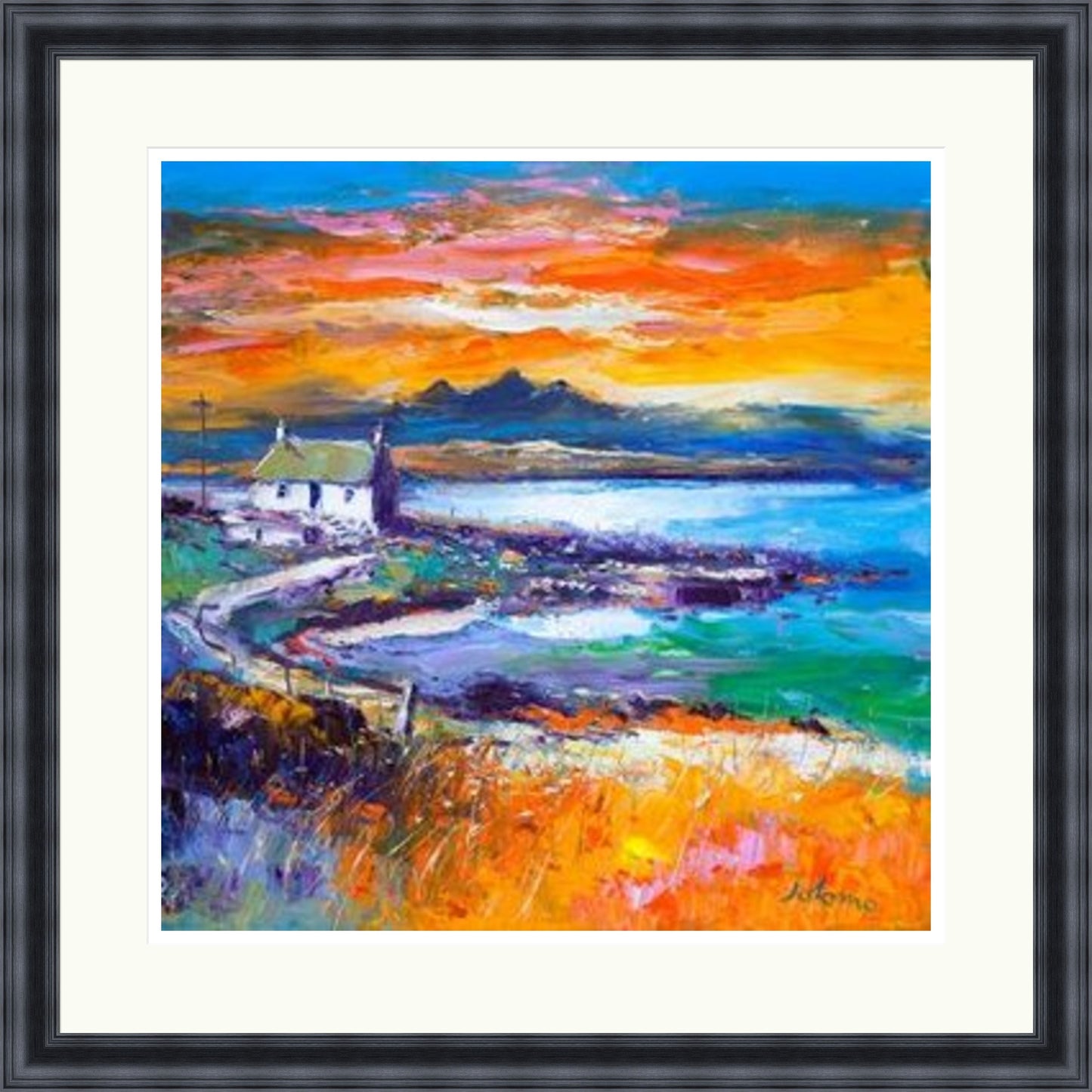 A Jura Sunset, Port Nan Gallan by John Lowrie Morrison (JOLOMO)