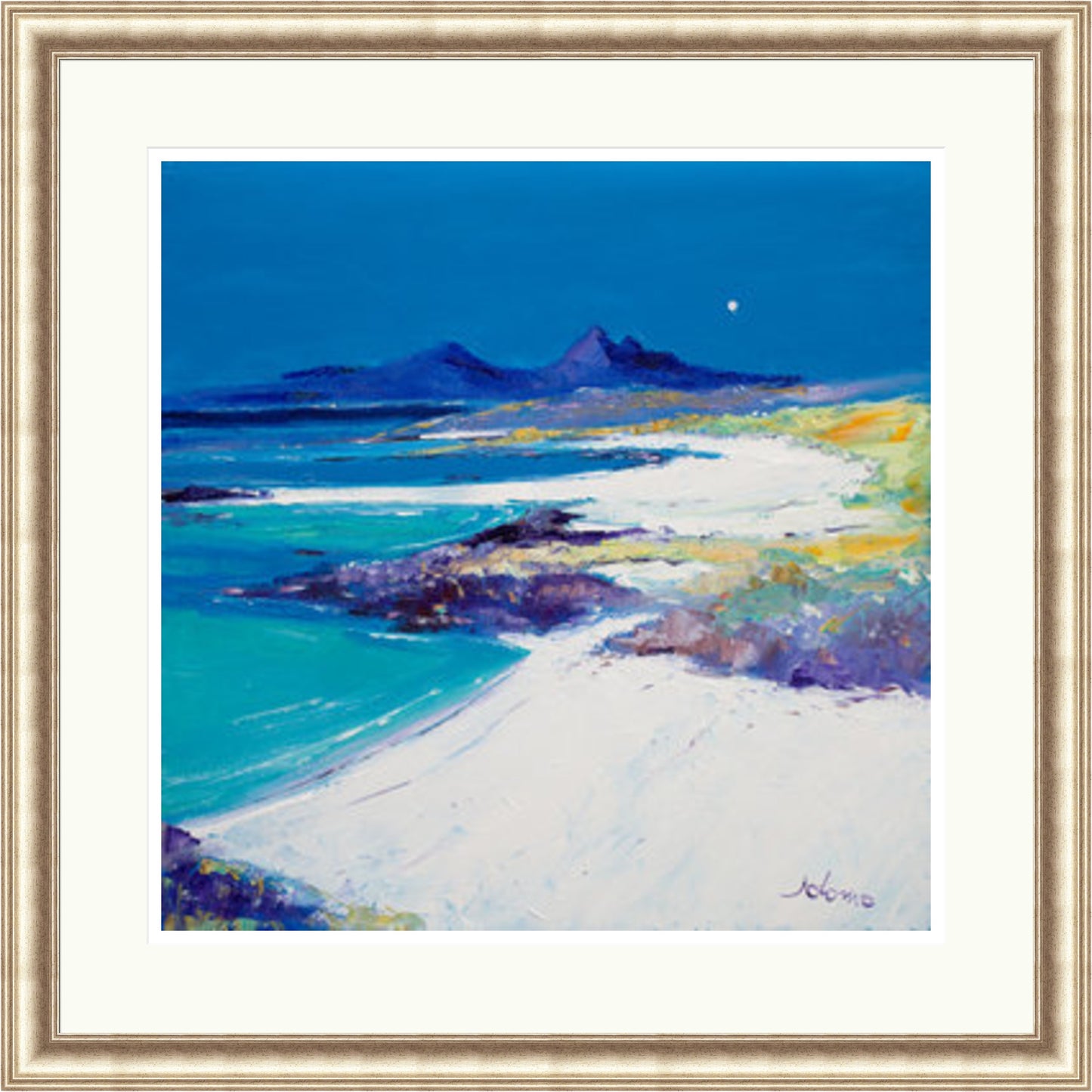 A Summer Moon Sanna Bay by John Lowrie Morrison (JOLOMO)