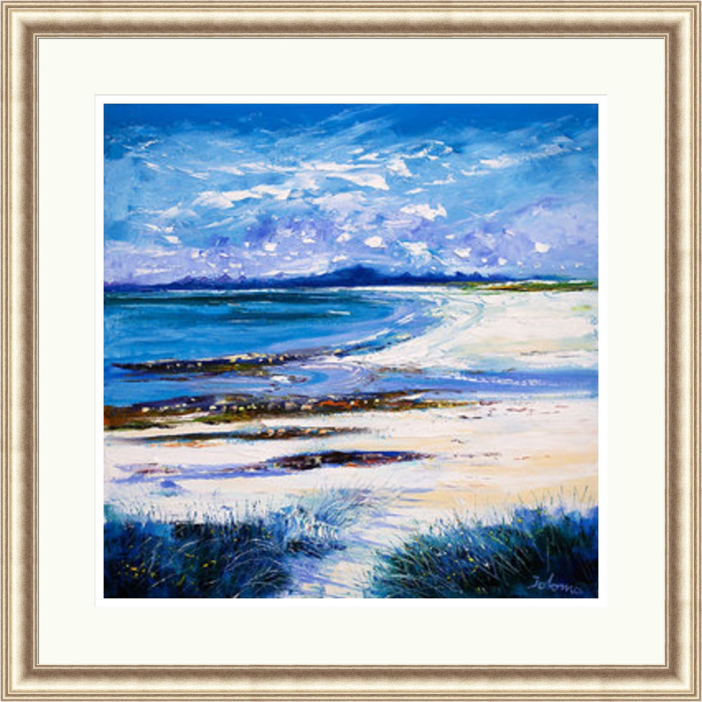 High Summer on Isle of Berneray by John Lowrie Morrison (JOLOMO)