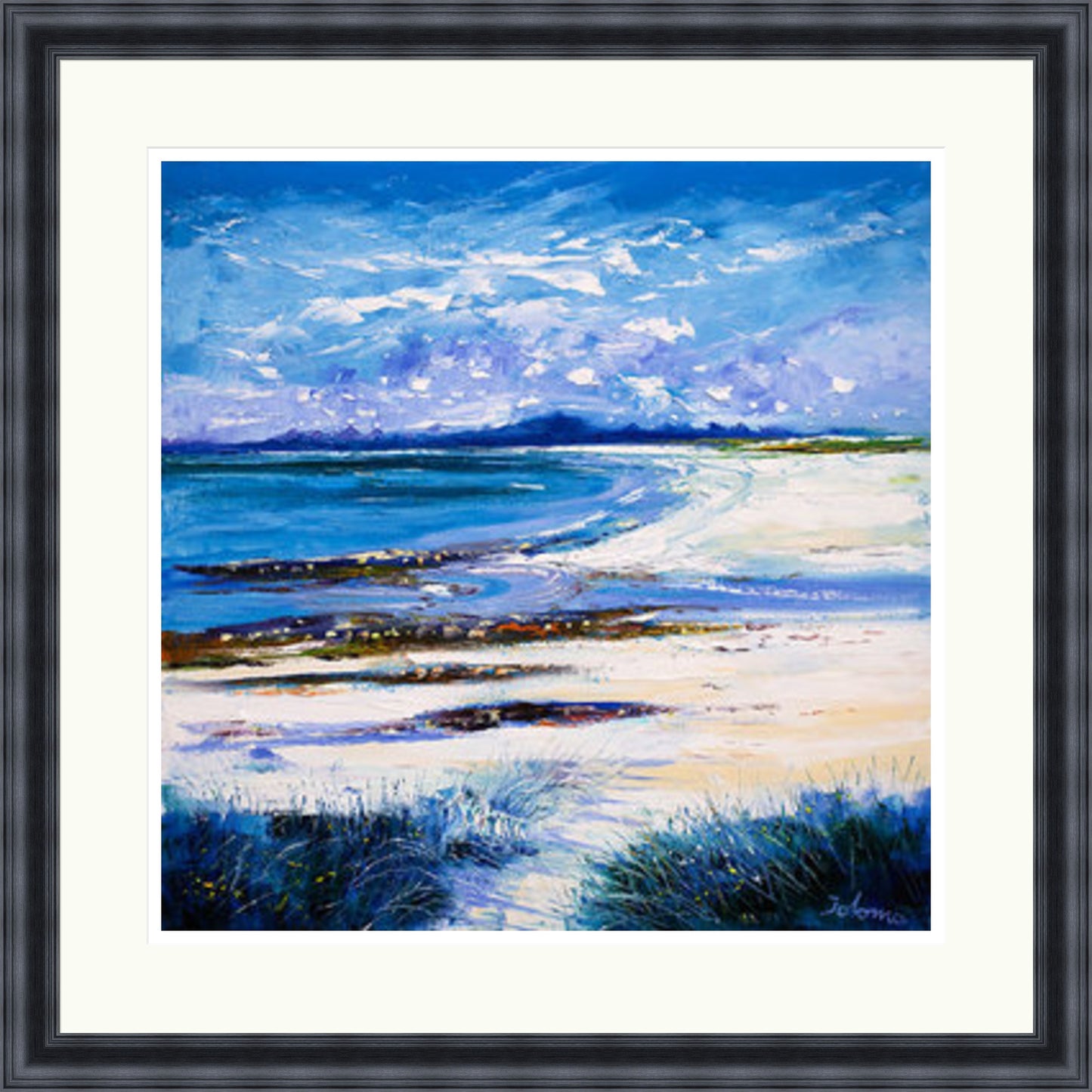 High Summer on Isle of Berneray by John Lowrie Morrison (JOLOMO)