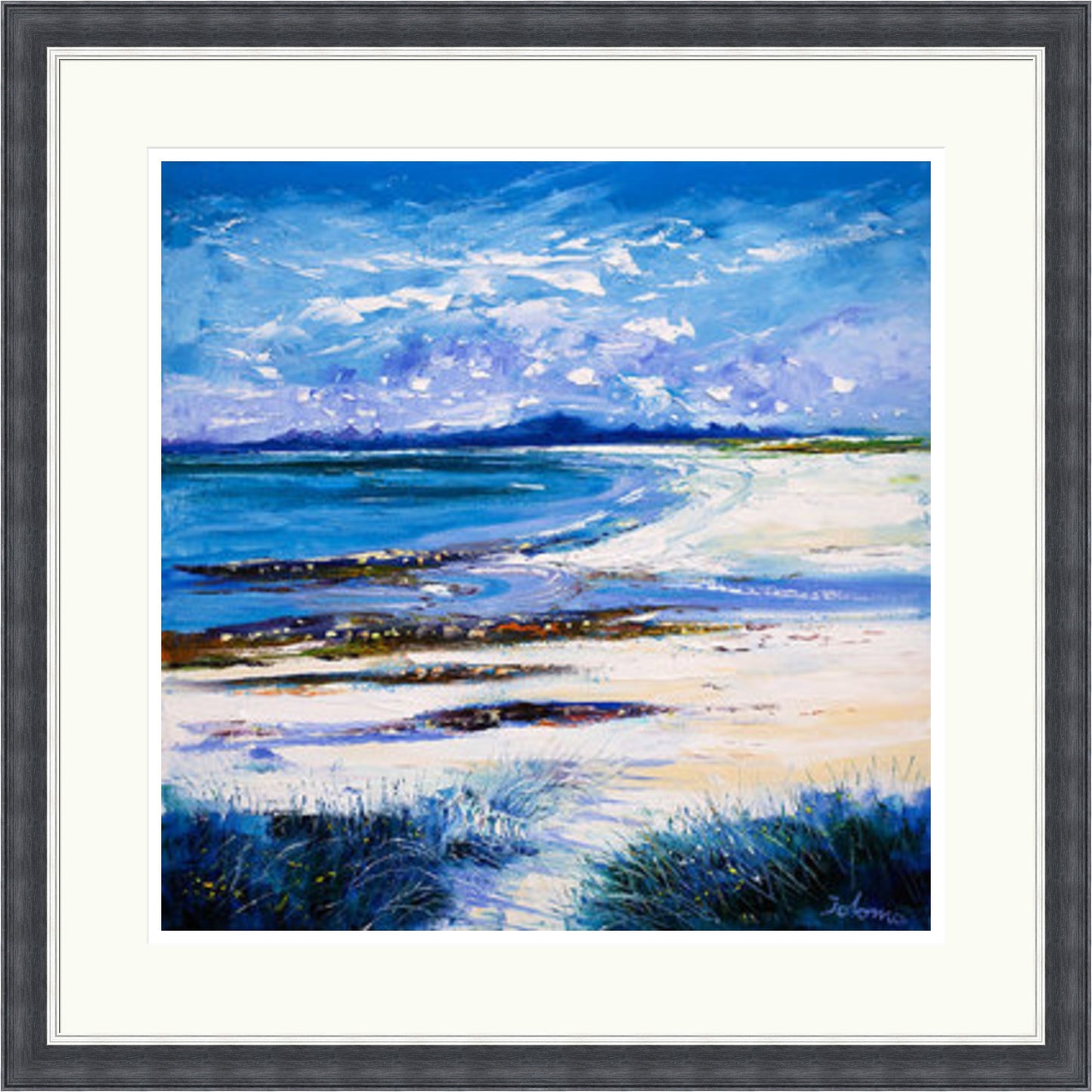 High Summer on Isle of Berneray by John Lowrie Morrison (JOLOMO)