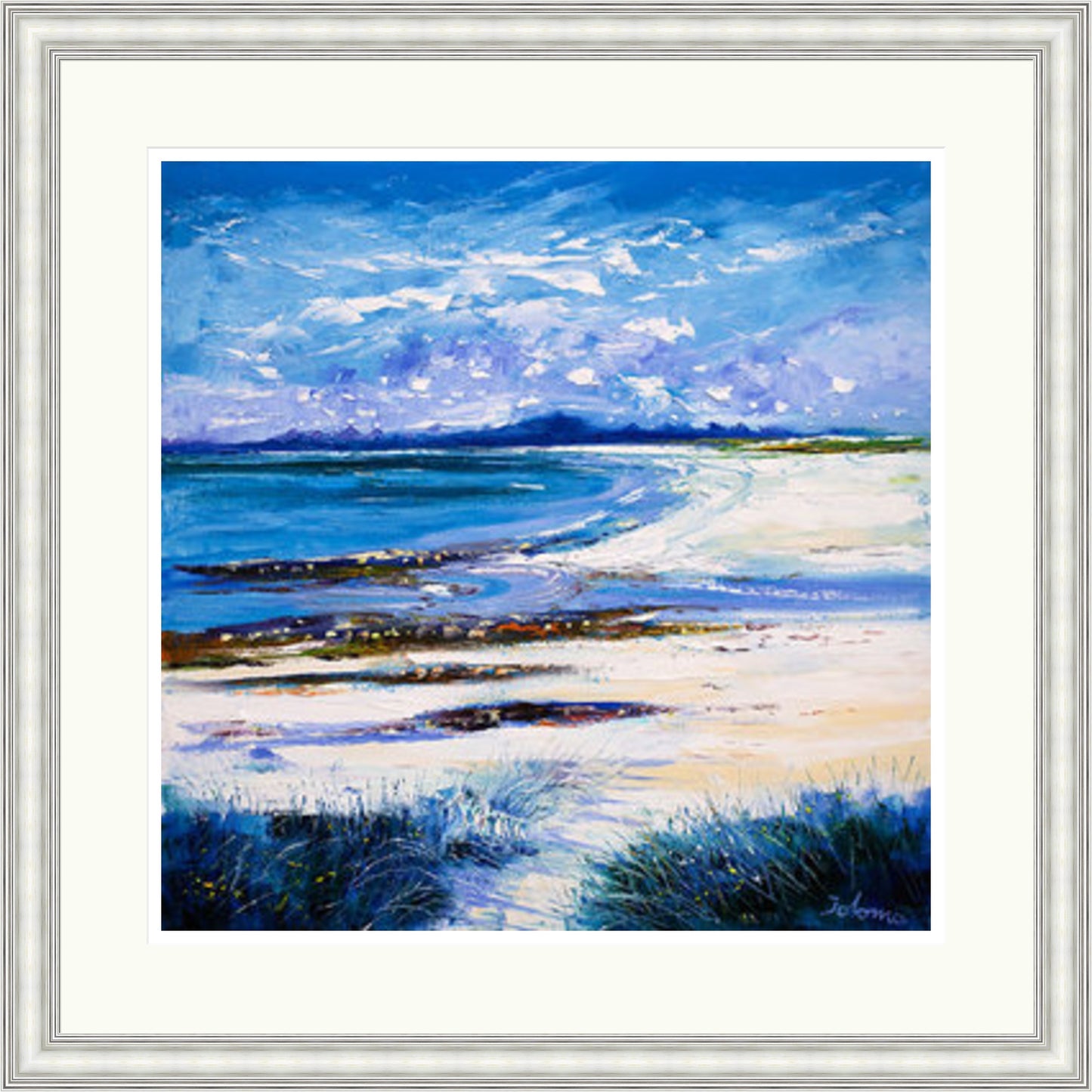 High Summer on Isle of Berneray by John Lowrie Morrison (JOLOMO)