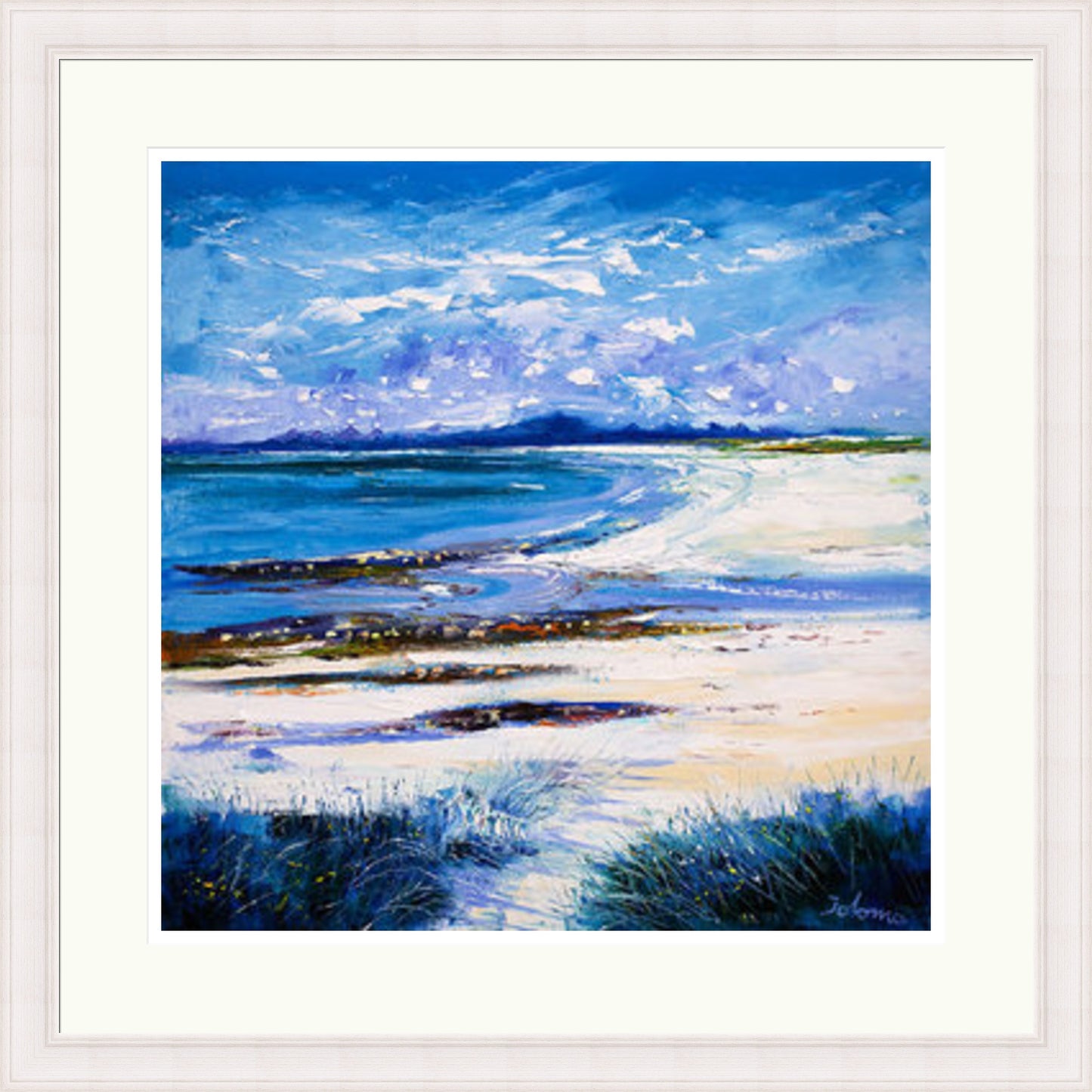 High Summer on Isle of Berneray by John Lowrie Morrison (JOLOMO)