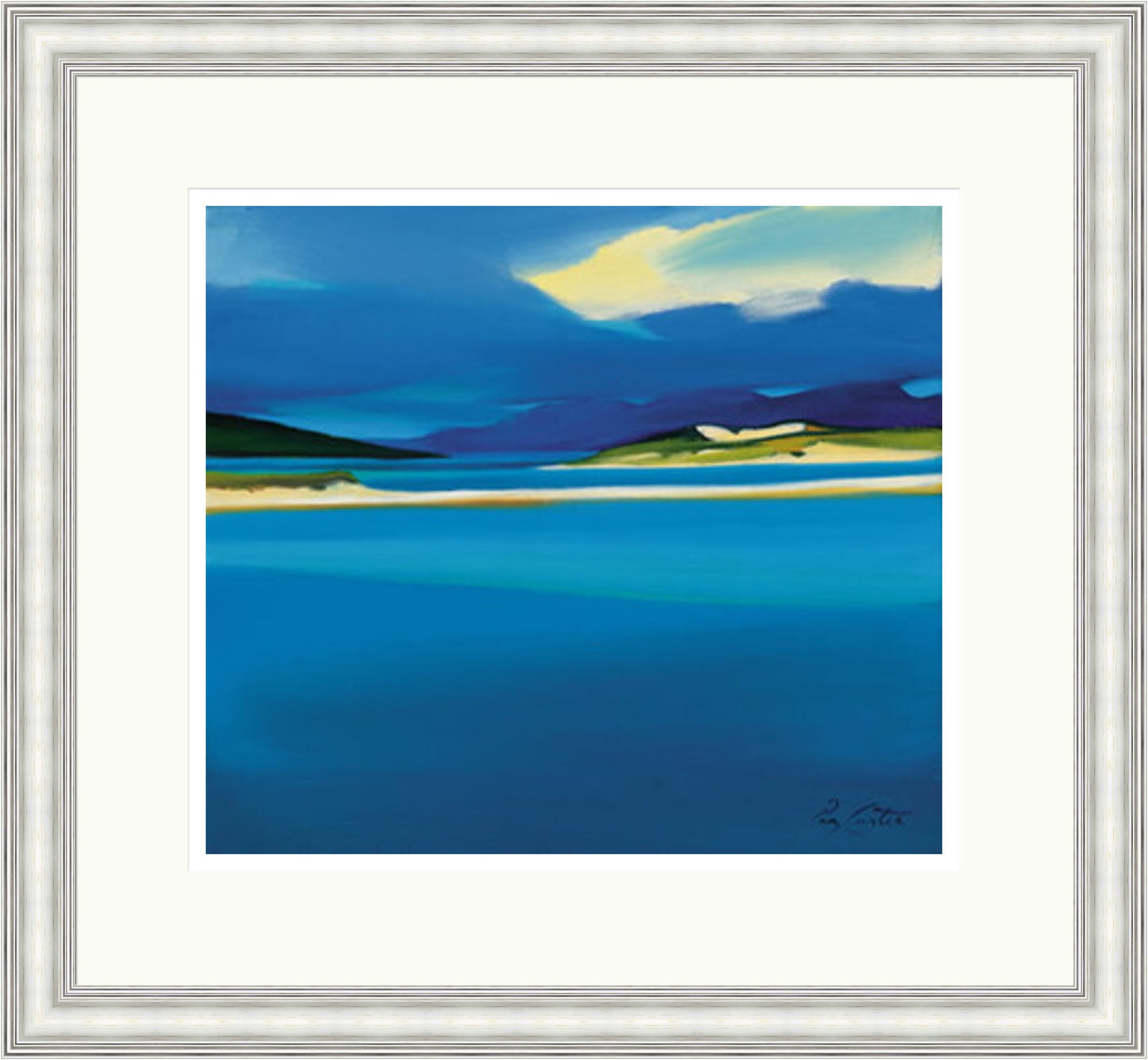 Luskentyre Blues (Limited Edition) by Pam Carter