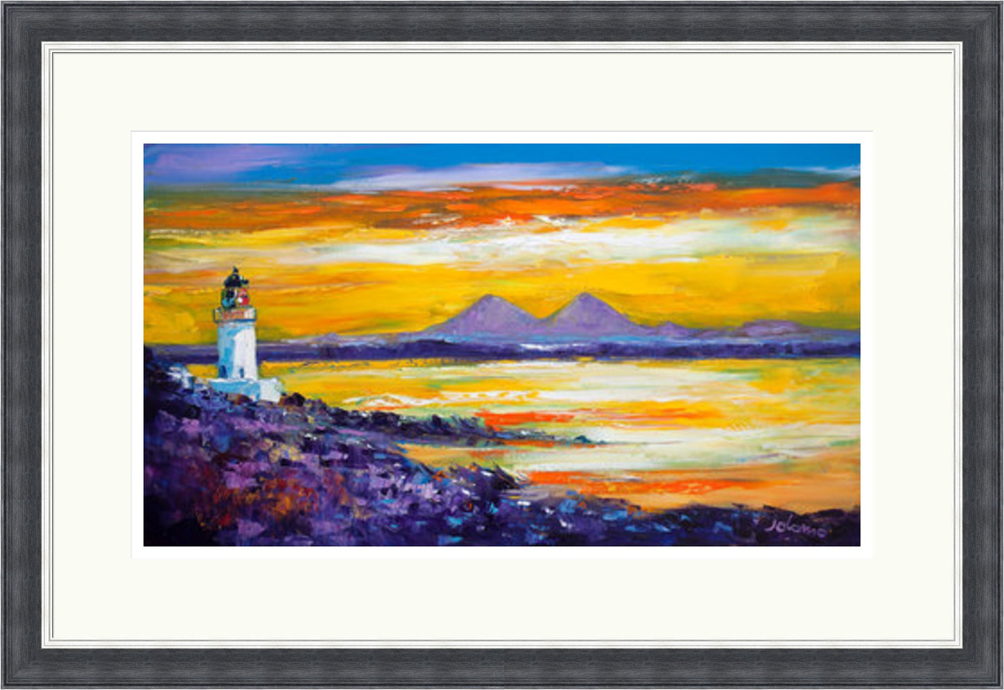 A Soft Dawnlight over Loch Indaal, Islay by John Lowrie Morrison (JOLOMO)