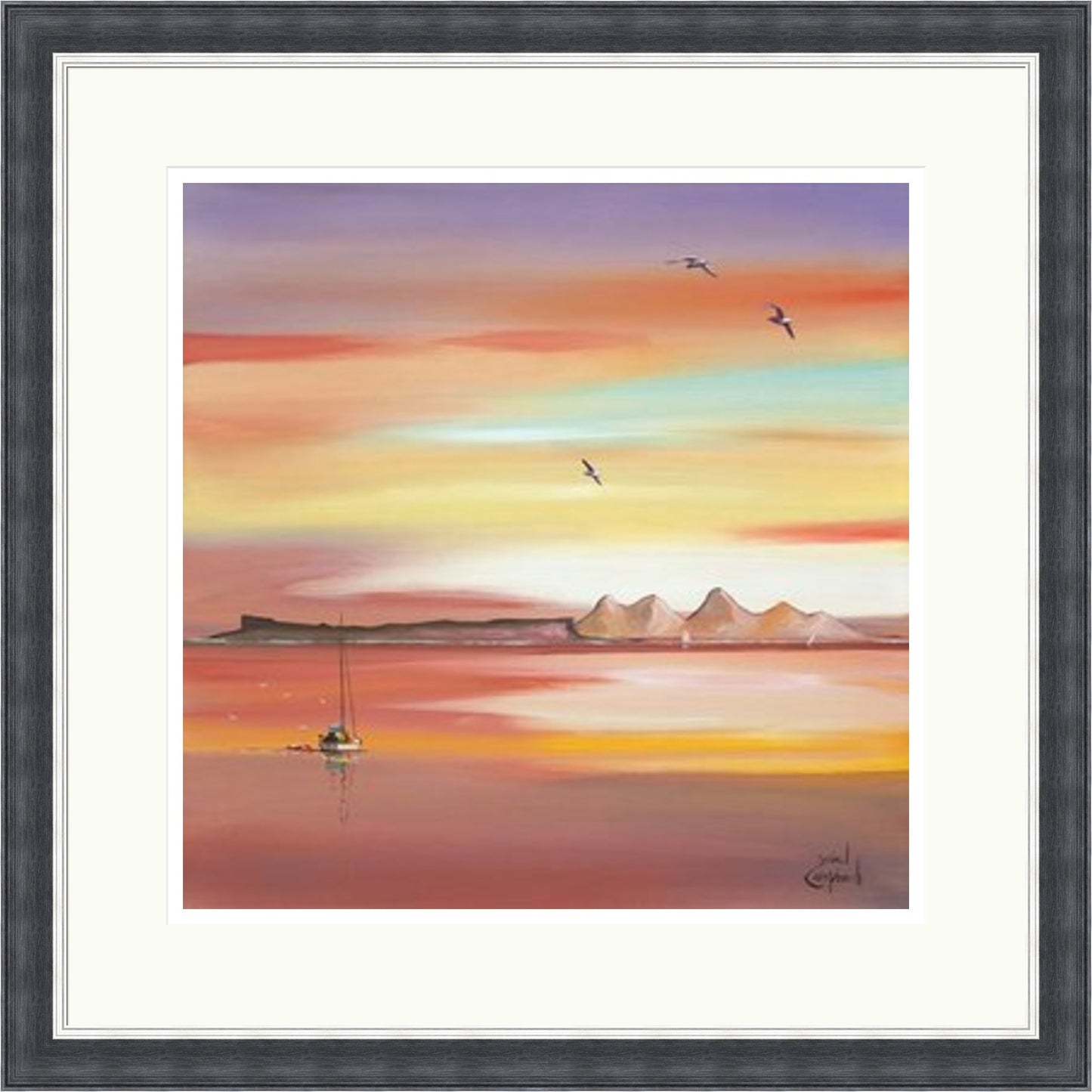 Evening Glow Arisaig by Daniel Campbell