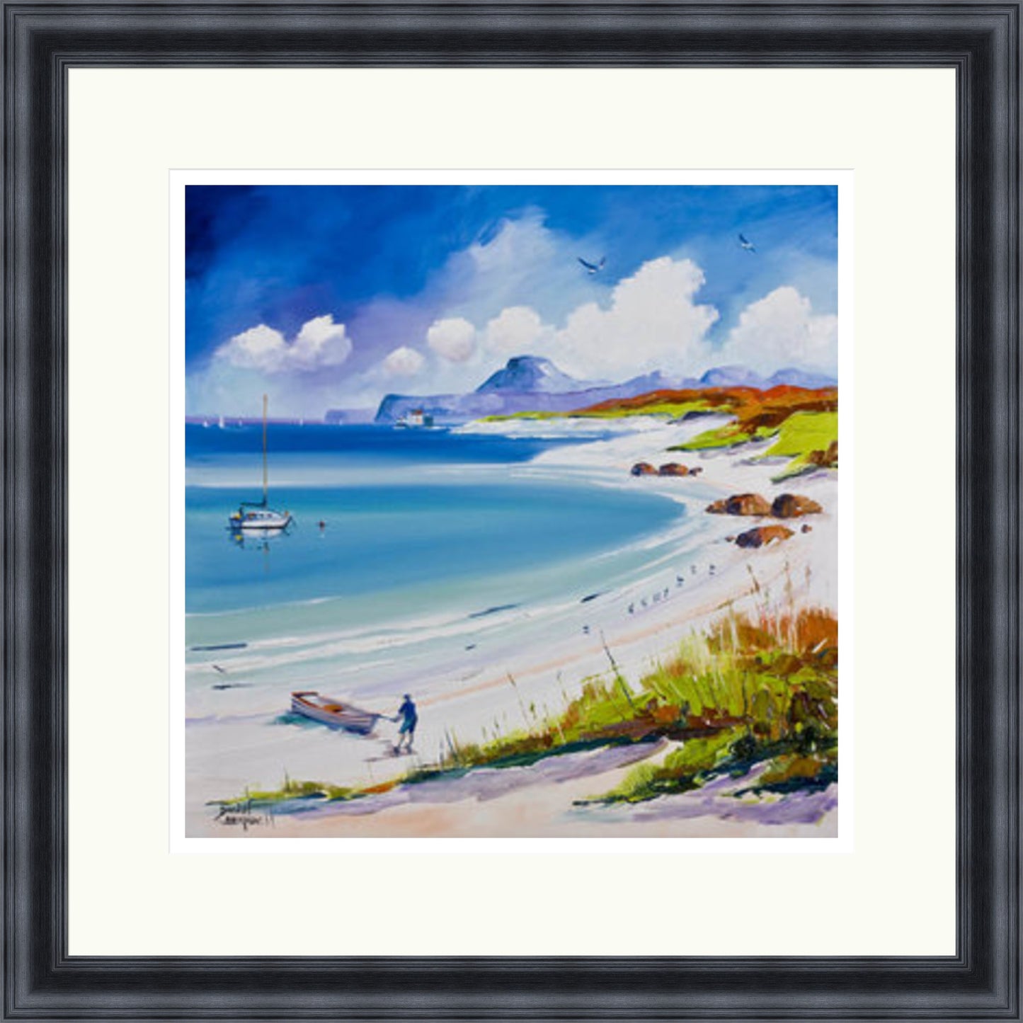 Beach on Iona by Daniel Campbell