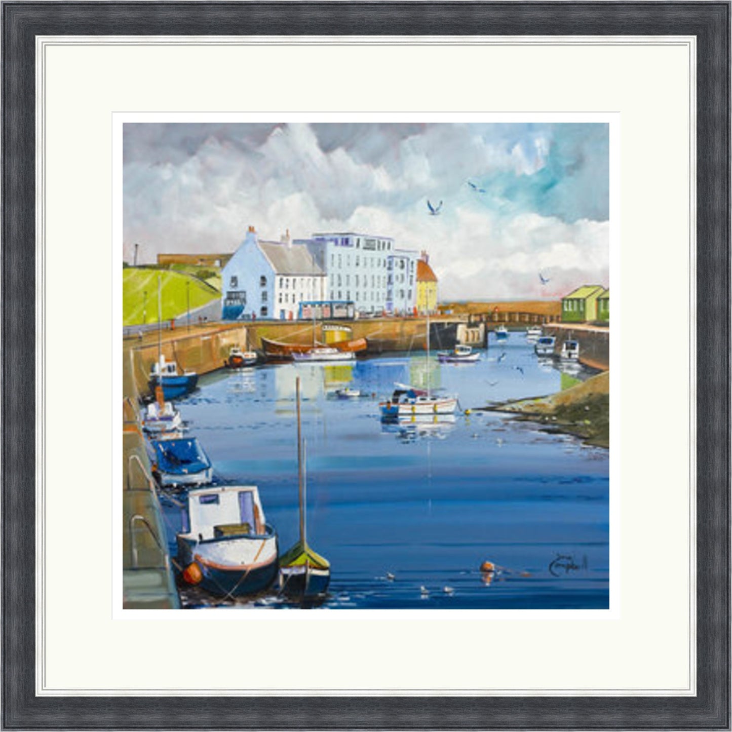 St.Andrews Harbour by Daniel Campbell