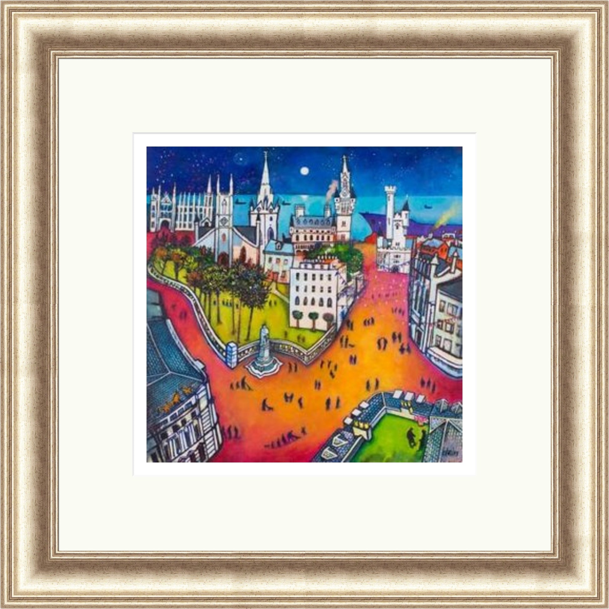 Union Street, Aberdeen by Rob Hain framed wall art print - alternate product image 6