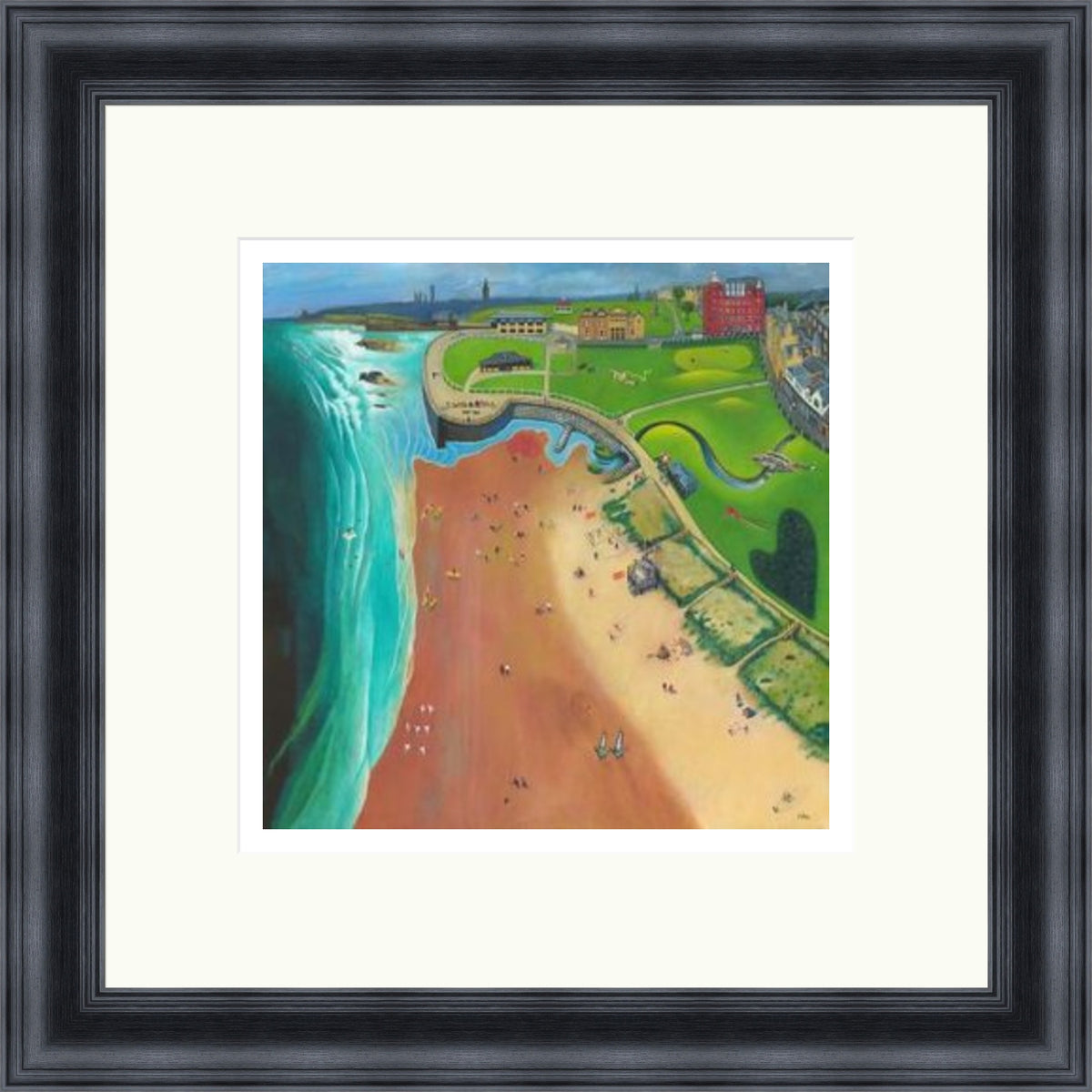 The Lost Balls, St.Andrews by Rob Hain framed wall art print - alternate product image 3