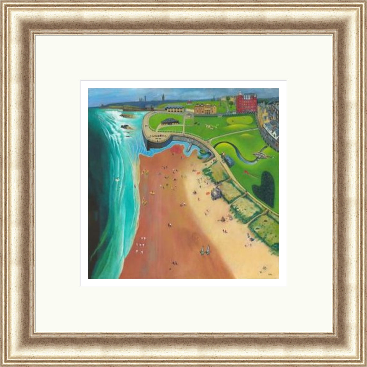 The Lost Balls, St.Andrews by Rob Hain framed wall art print - alternate product image 6