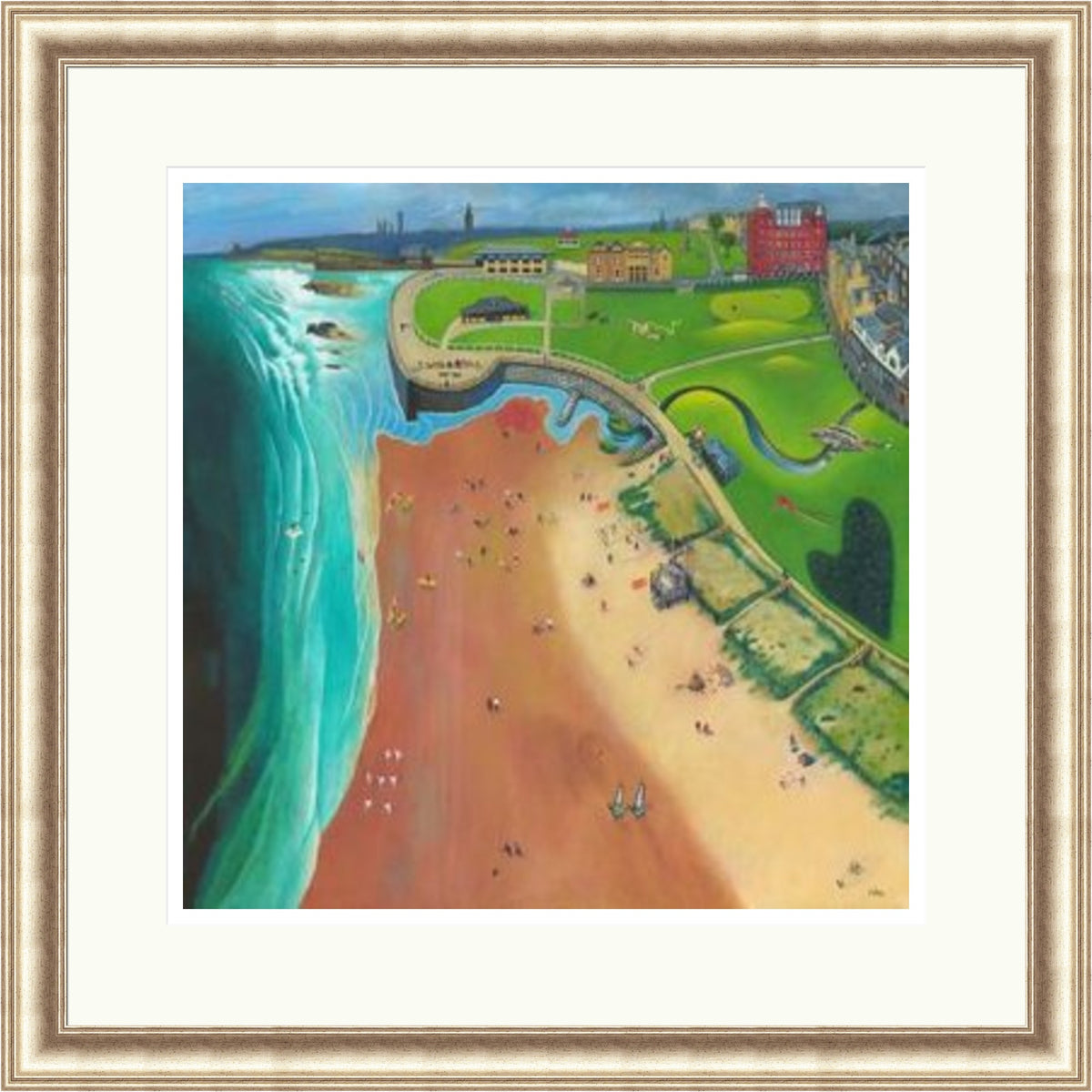 The Lost Balls, St.Andrews by Rob Hain framed wall art print - alternate product image 12