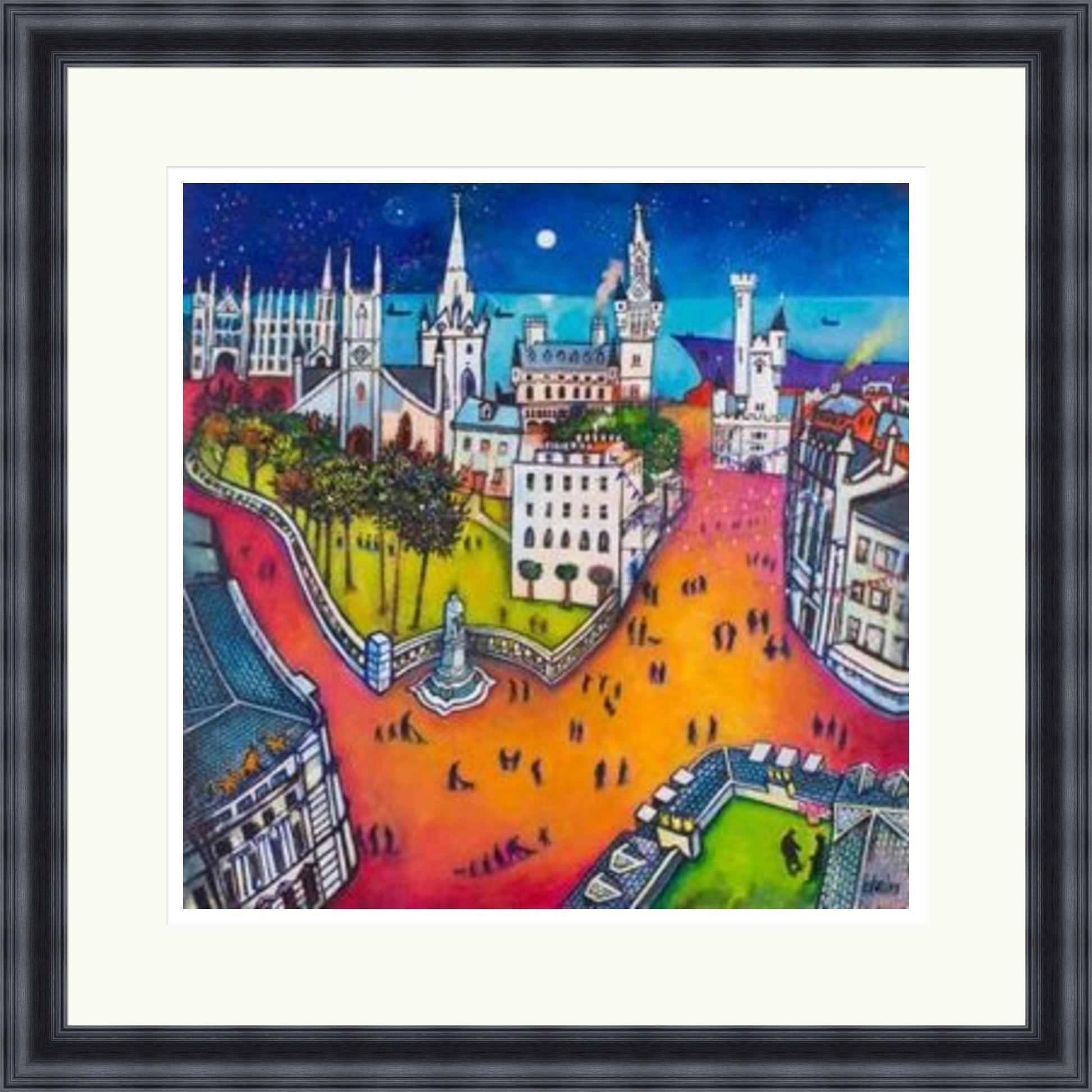 Union Street, Aberdeen by Rob Hain framed wall art print - alternate product image 9