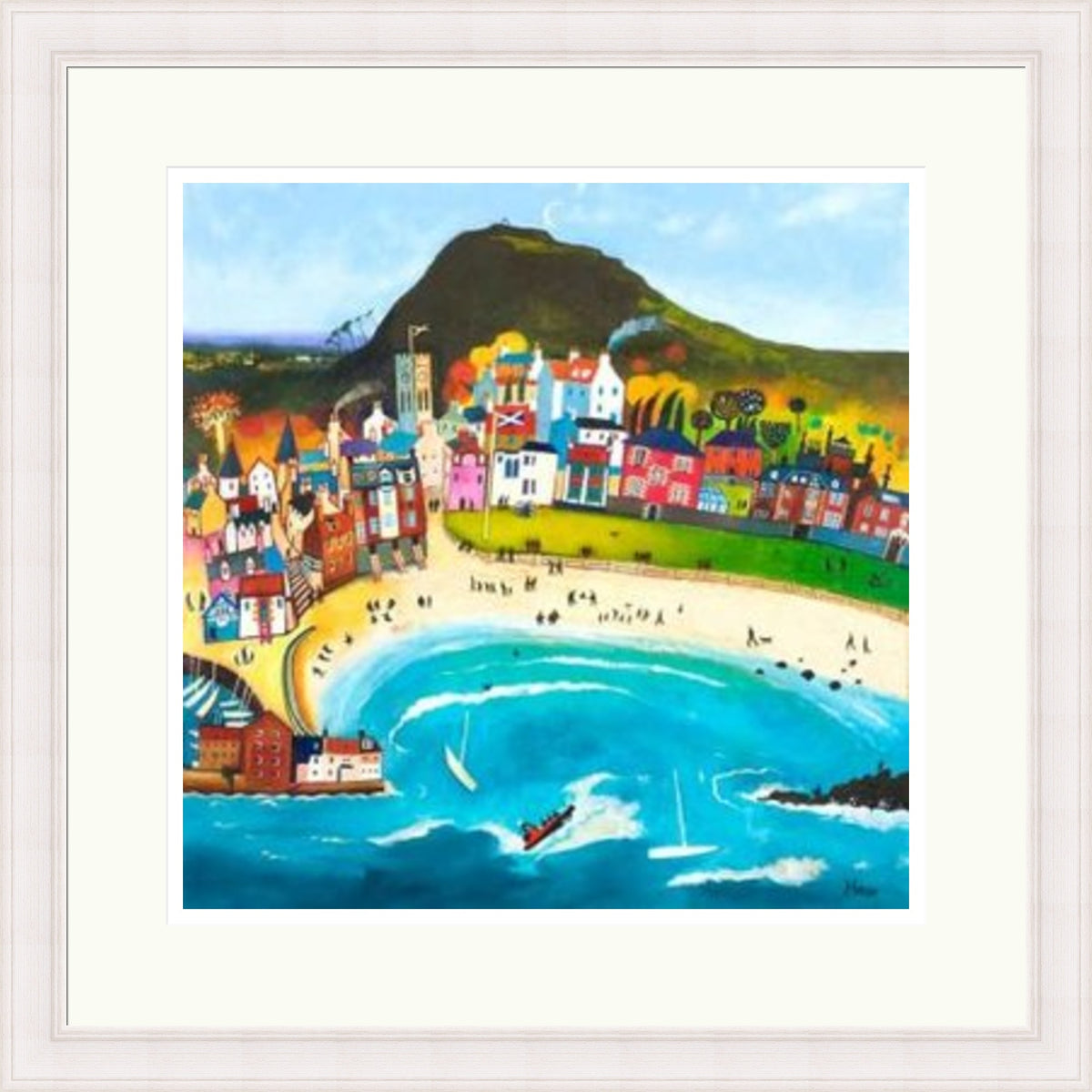 Day Out, North Berwick by Rob Hain framed wall art print - alternate product image 13