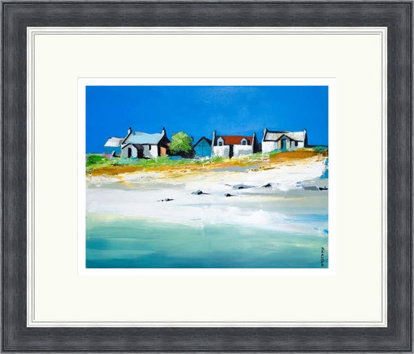 Sheltered Bay Along Eriskay by Garry Brander