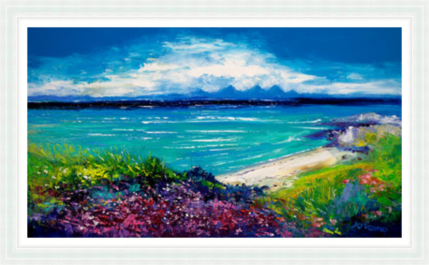 The Paps of Jura from Isle of Gigha by John Lowrie Morrison (JOLOMO)