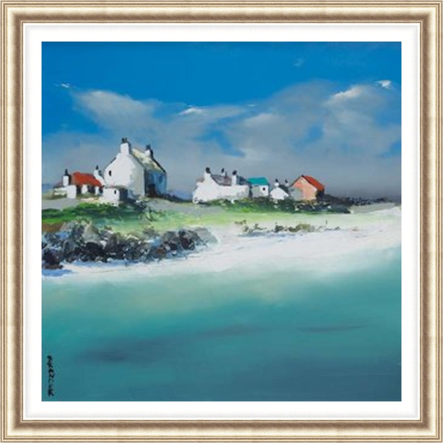 Sunny Day, Mannal, Tiree by Garry Brander