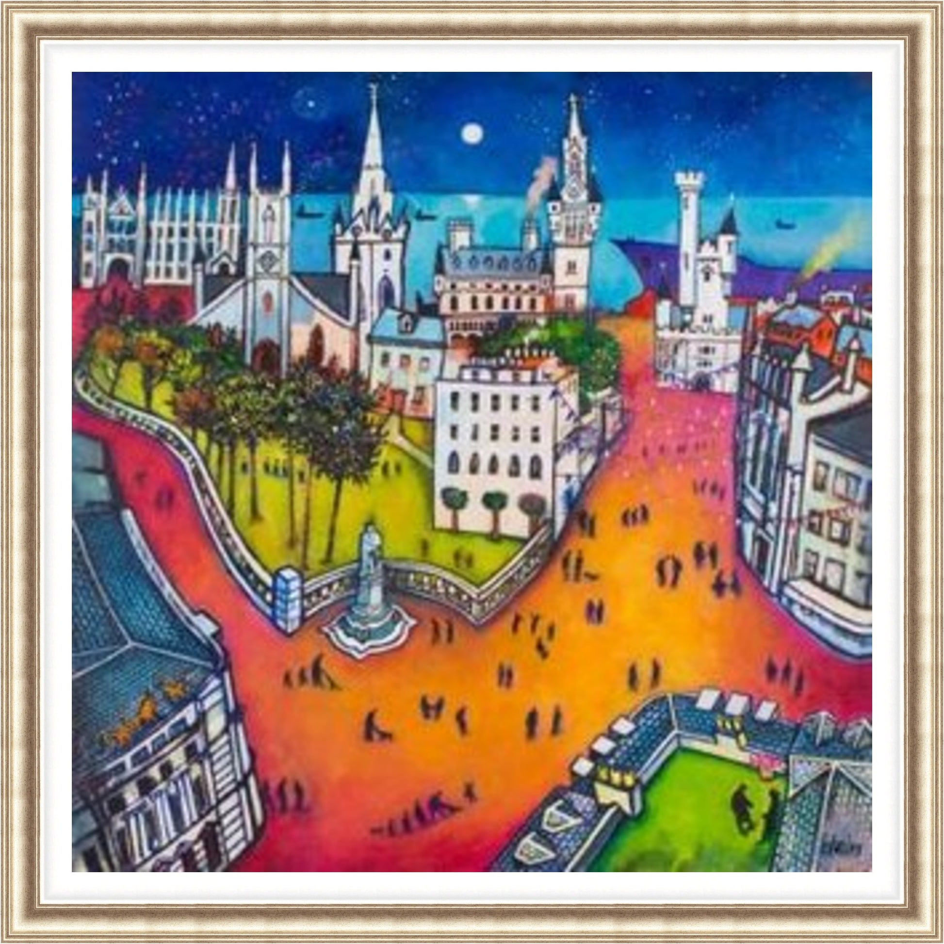 Union Street, Aberdeen by Rob Hain framed wall art print - alternate product image 18