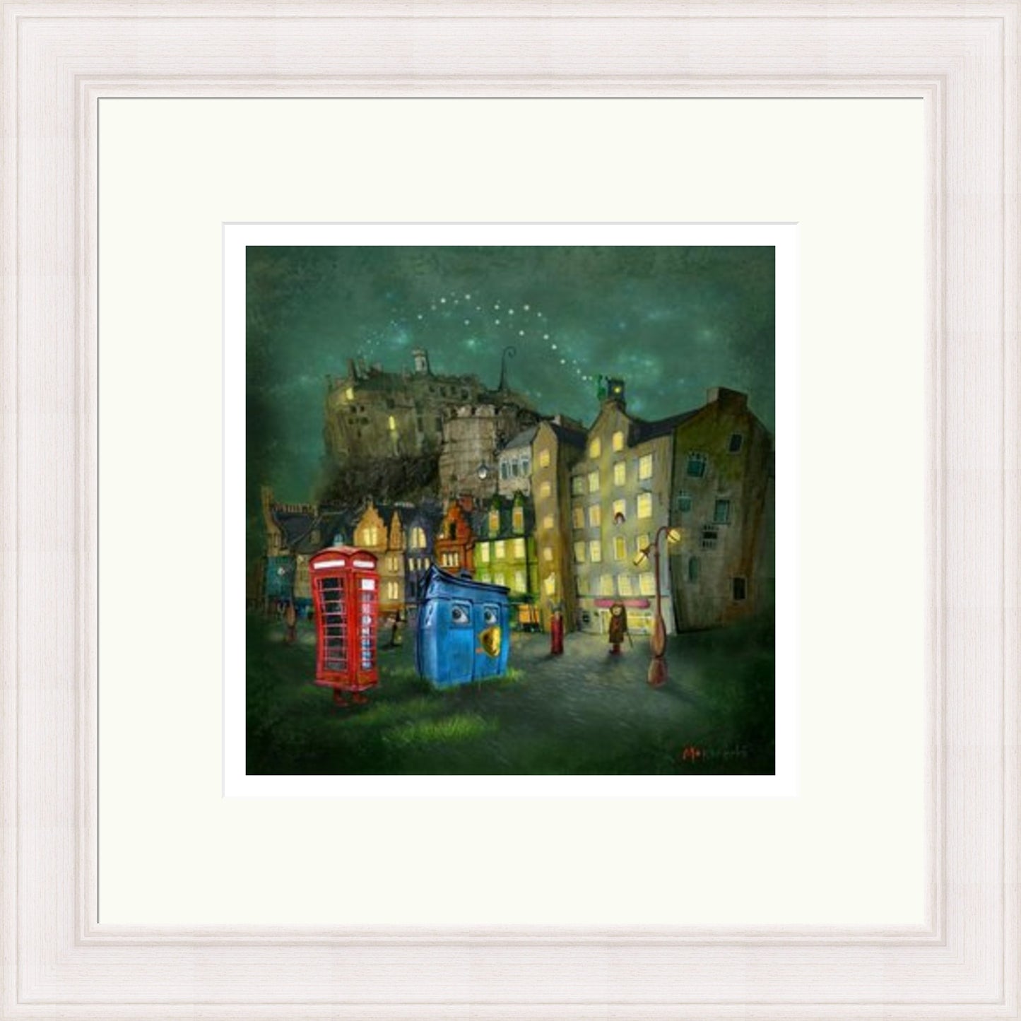 Strange Night at the Grassmarket by Matylda Konecka