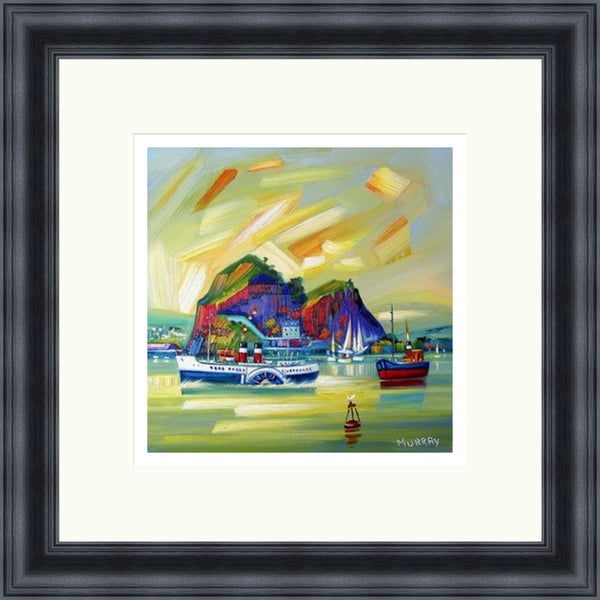 Dumbarton Rock by Raymond Murray