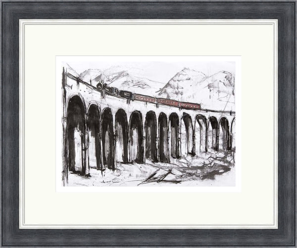 Glenfinnan Viaduct by Liana Moran